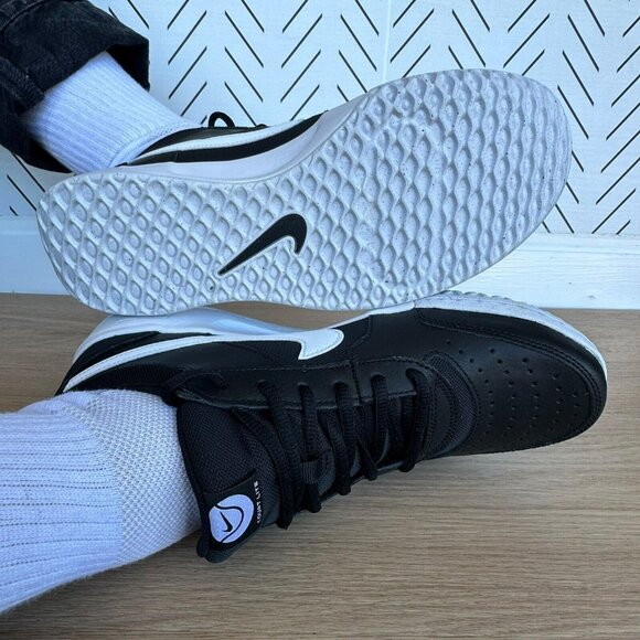 ⭐Nike Court Zoom Lite 3 Mens Hard Court Men Shoes 7.5 Black Sneakers DH0626-010 - Picture 8 of 11